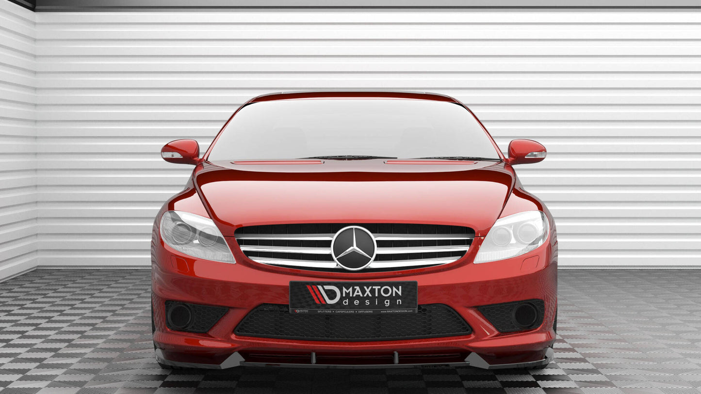 Front splitter v.1 mercedes-benz cl 63 amg c216