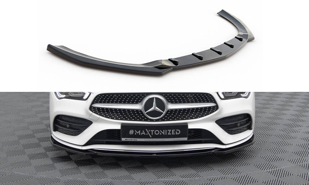 Front splitter v.1 mercedes-benz cla a35 amg / amg-line c118