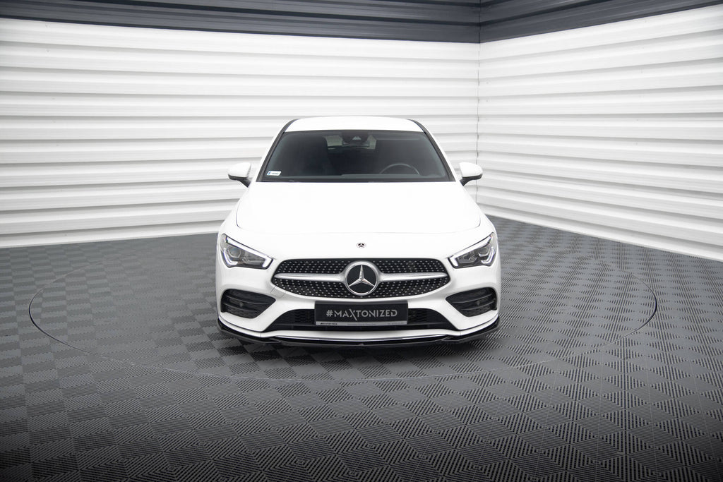 Front splitter v.1 mercedes-benz cla a35 amg / amg-line c118
