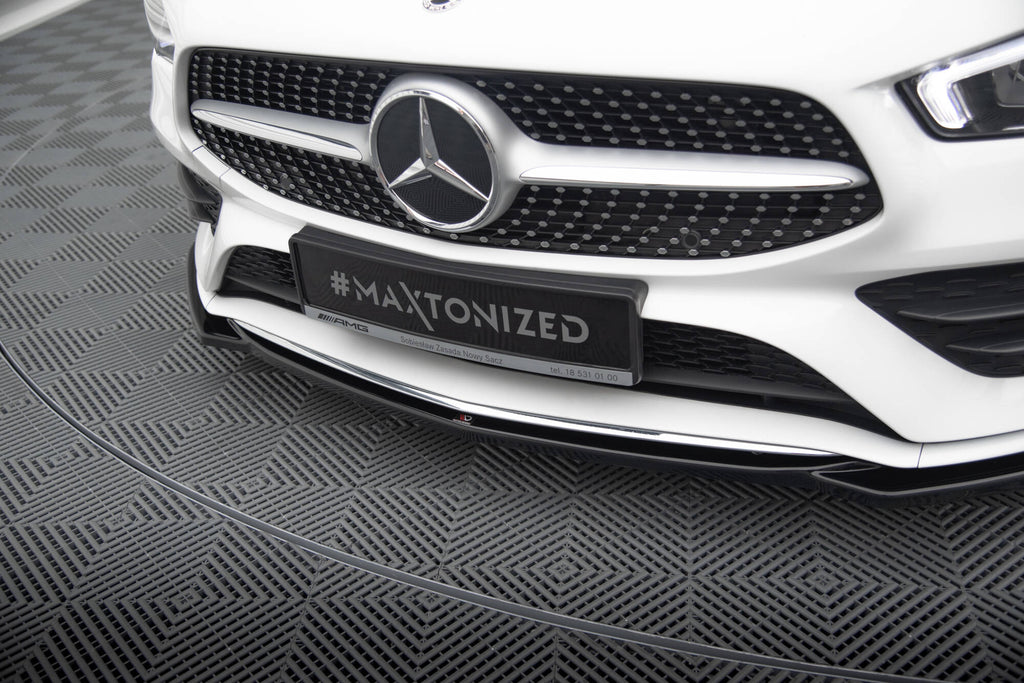 Front splitter v.1 mercedes-benz cla a35 amg / amg-line c118
