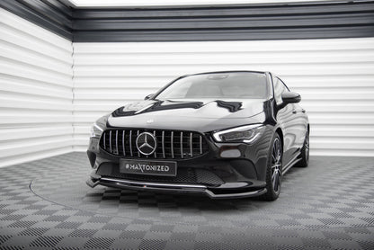 Front splitter v.1 mercedes-benz cla c118