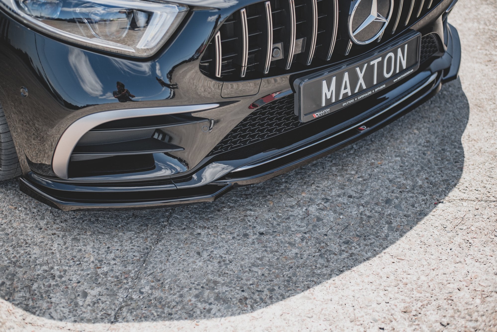 Front splitter v.1 mercedes-benz cls amg-line / 53amg c257