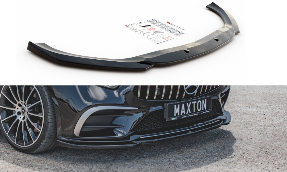 Front splitter v.1 mercedes-benz cls amg-line / 53amg c257