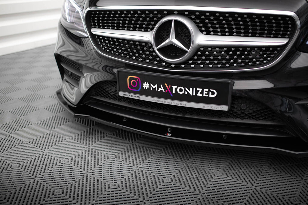 Front splitter v.1 mercedes-benz e-class w213 coupe (c238) / cabriolet (a238) amg-line / 53 amg