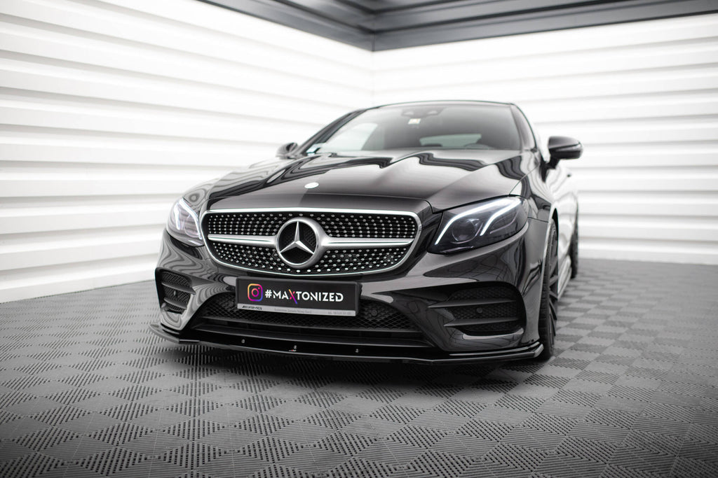 Front splitter v.1 mercedes-benz e-class w213 coupe (c238) / cabriolet (a238) amg-line / 53 amg