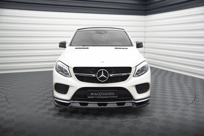 Front splitter v.1 mercedes-benz gle coupe 43 amg / amg-line c292