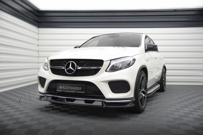Front splitter v.1 mercedes-benz gle coupe 43 amg / amg-line c292