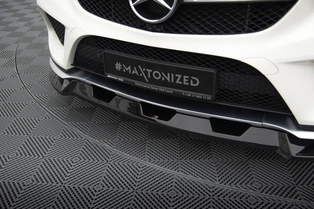 Front splitter v.1 mercedes-benz gle coupe 43 amg / amg-line c292