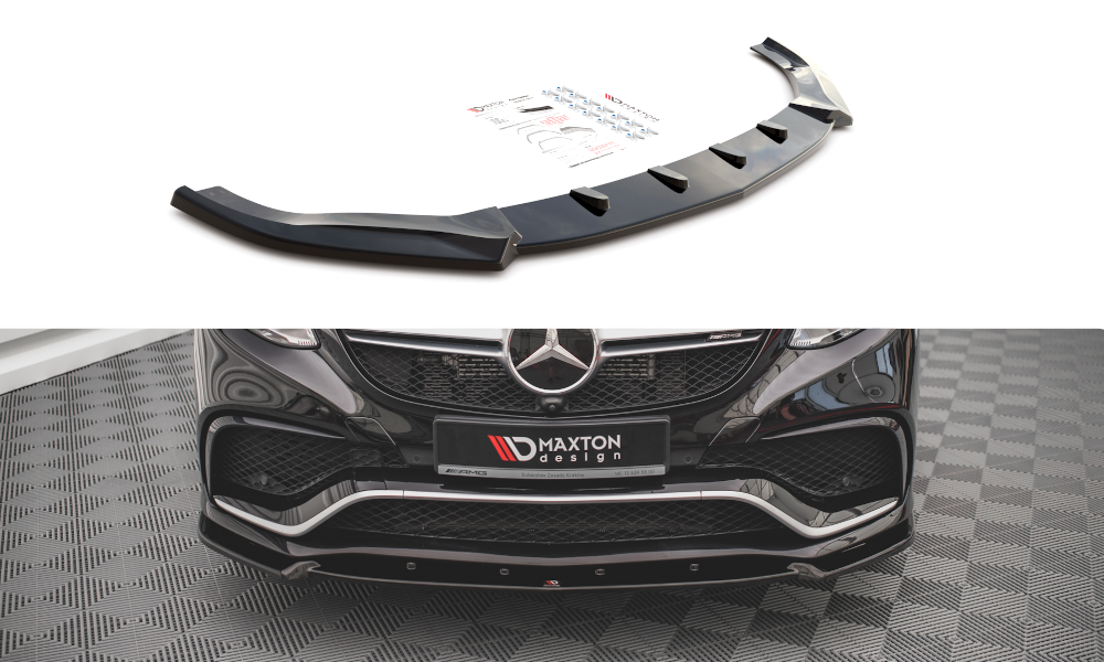 Front splitter v.1 mercedes-benz gle coupe / suv 63 amg c292 / w166