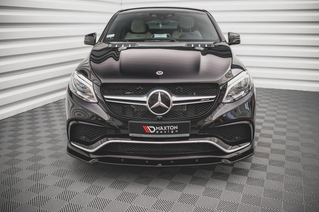 Front splitter v.1 mercedes-benz gle coupe / suv 63 amg c292 / w166