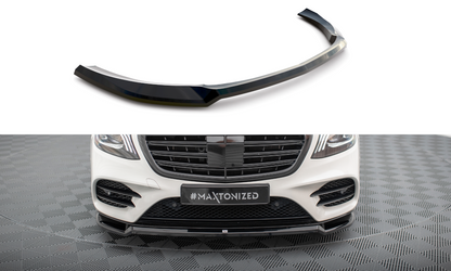 Front splitter v.1 mercedes-benz s amg-line w222 facelift
