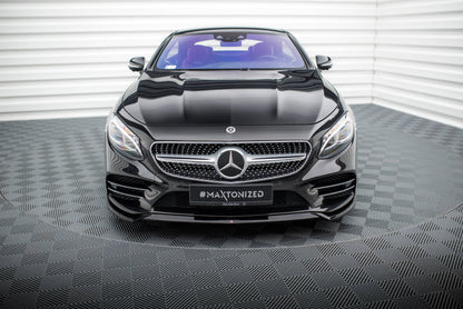 Front splitter v.1 mercedes-benz s coupe amg-line c217 facelift