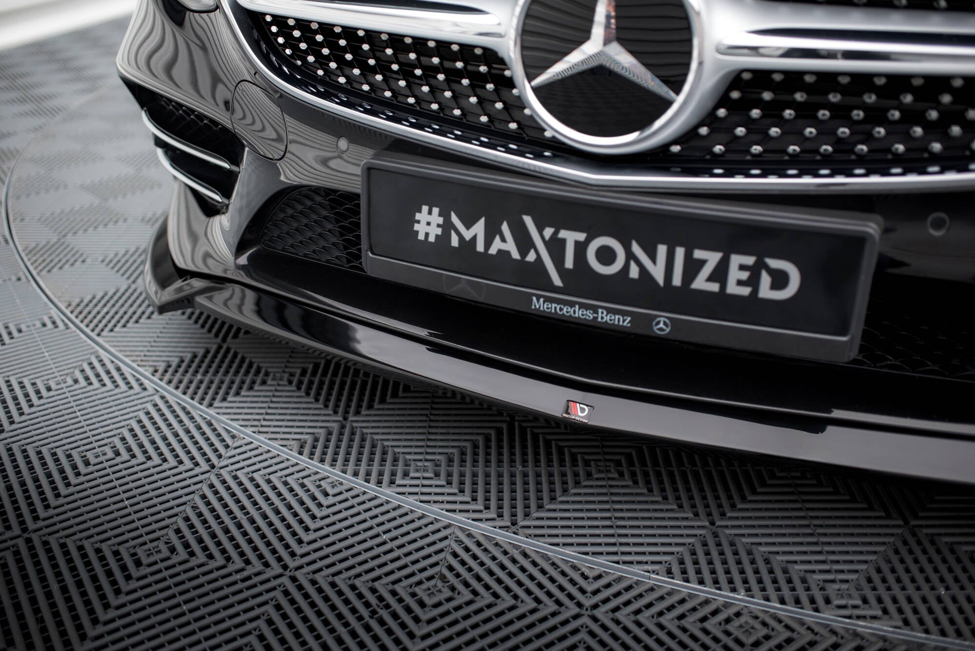 Front splitter v.1 mercedes-benz s coupe amg-line c217 facelift