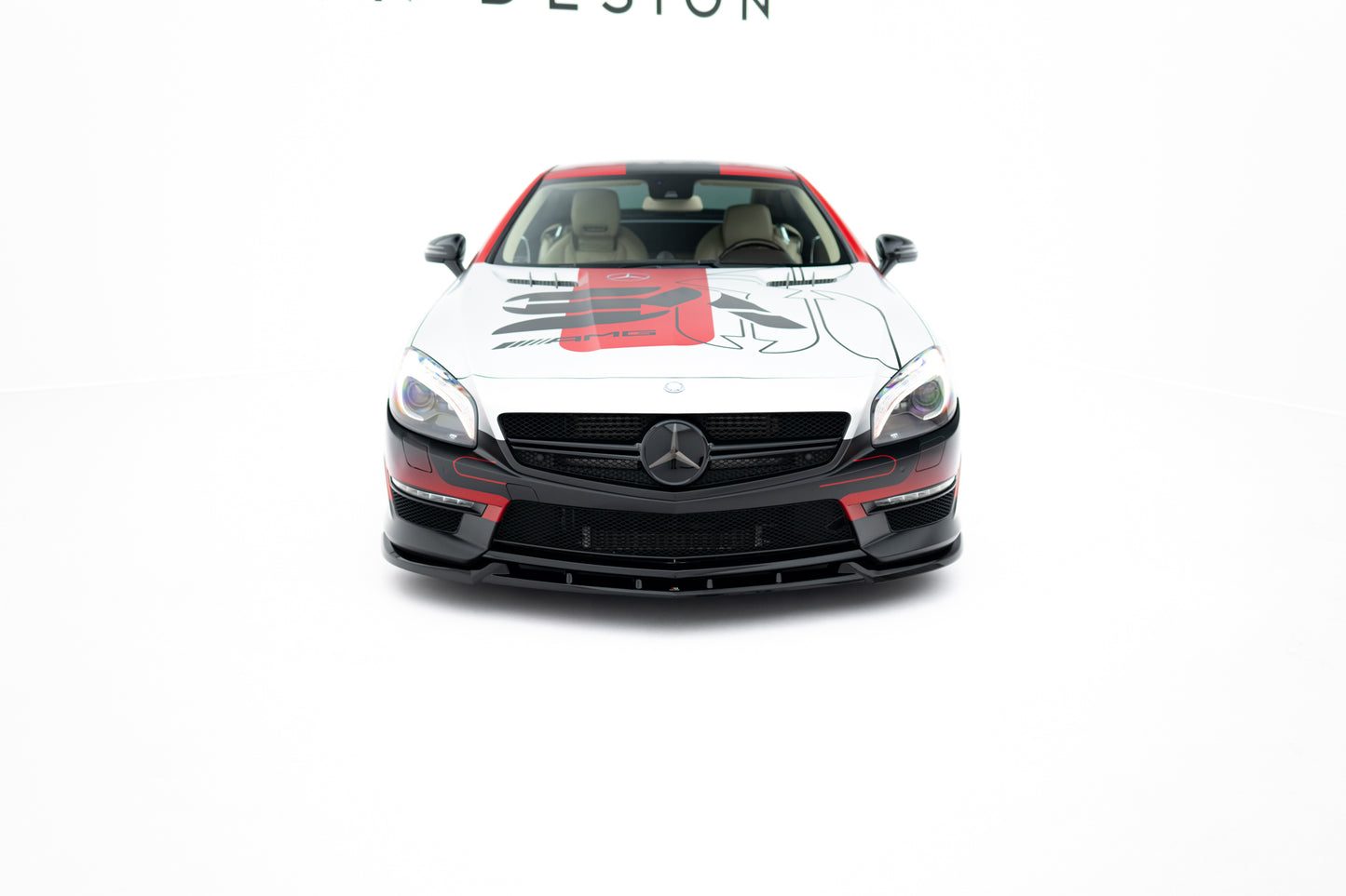 Front splitter v.1 mercedes-benz sl 63 amg r231