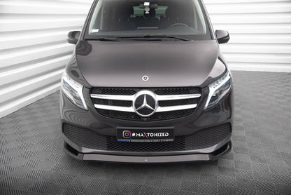 Front splitter v.1 mercedes-benz v-class w447 facelift