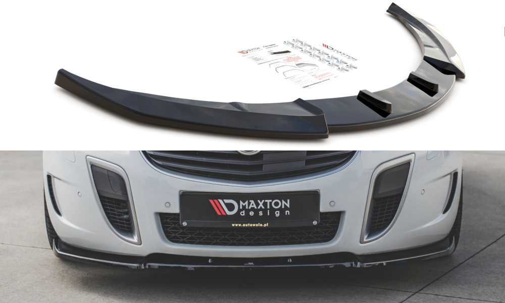 Front splitter v.1 opel insignia mk. 1 opc facelift