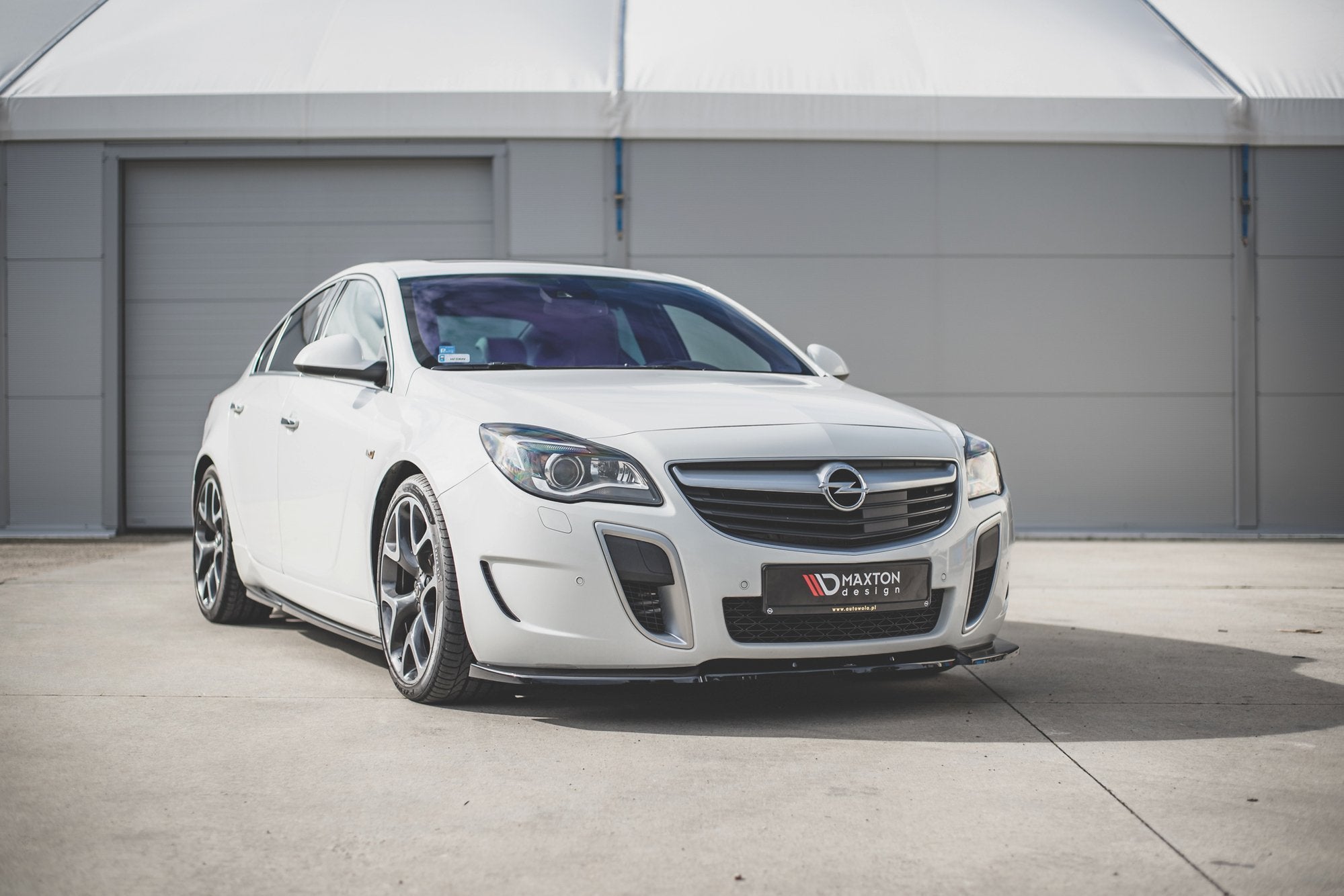 Front splitter v.1 opel insignia mk. 1 opc facelift