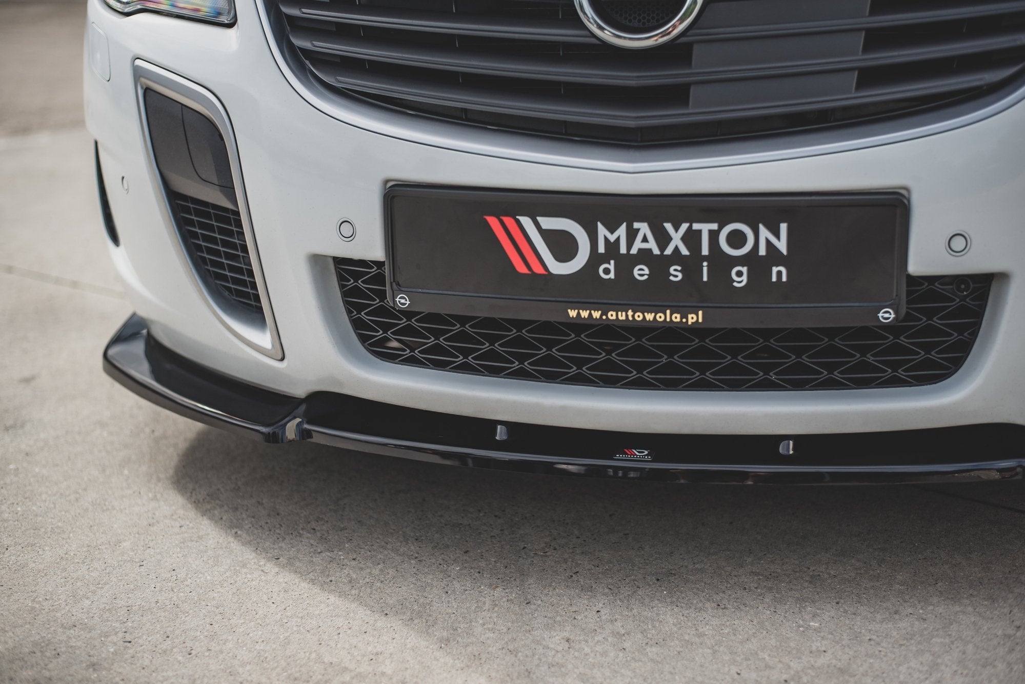 Front splitter v.1 opel insignia mk. 1 opc facelift