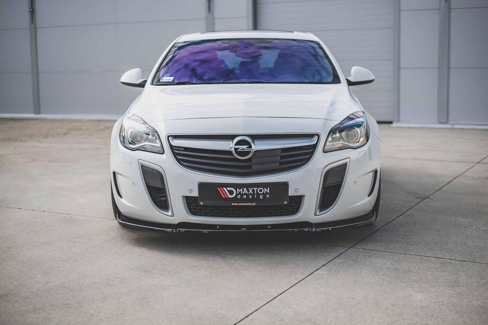 Front splitter v.1 opel insignia mk. 1 opc facelift