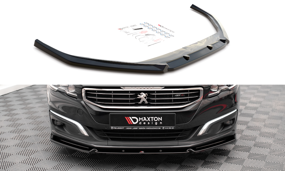 Front Splitter V.1 Peugeot 508 GT MK1 ansigtsløftning