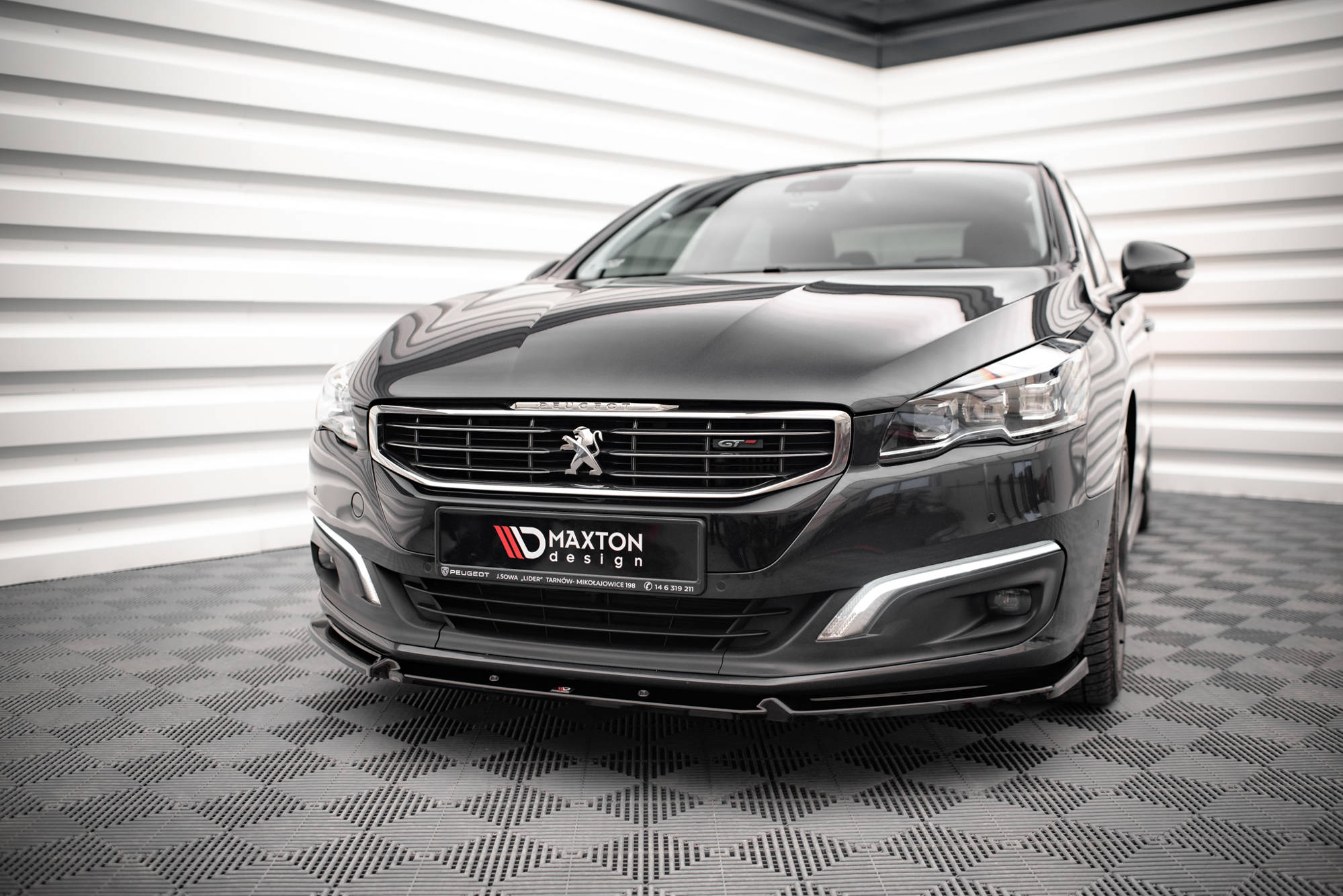 Front Splitter V.1 Peugeot 508 GT MK1 ansigtsløftning