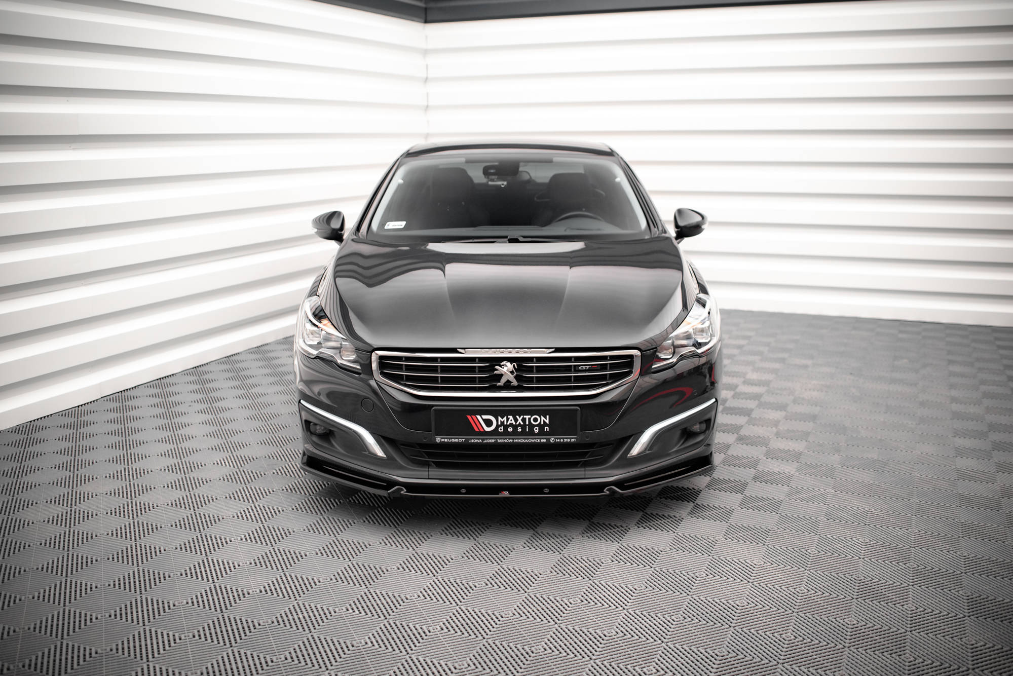 Front Splitter V.1 Peugeot 508 GT MK1 ansigtsløftning