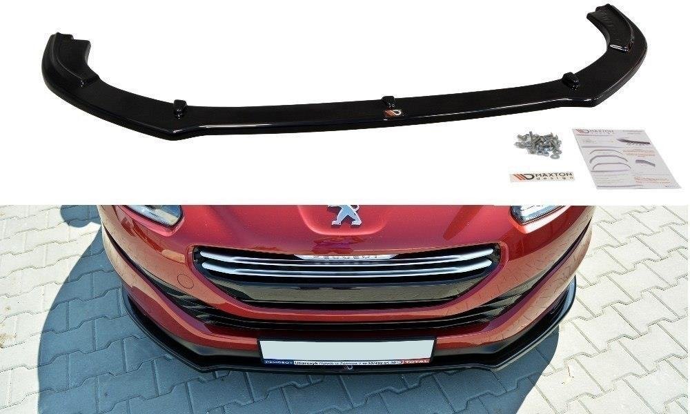 Front splitter v.1 peugeot rcz mk1 ansigtsløftning