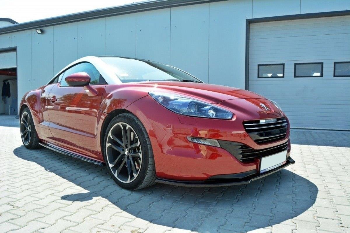 Front splitter v.1 peugeot rcz mk1 facelift