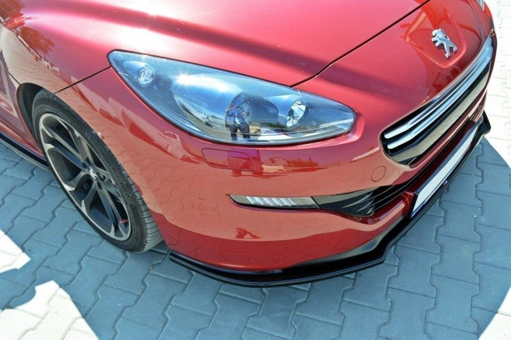 Front splitter v.1 peugeot rcz mk1 ansigtsløftning