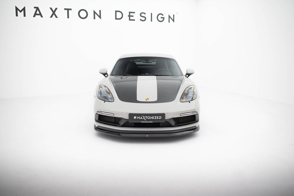 Front splitter  v.1 porsche 718 cayman gts 982c