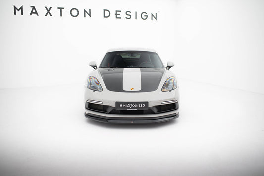 Front splitter  v.1 porsche 718 cayman gts 982c
