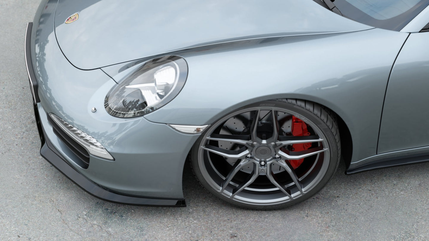 Front splitter v.1 porsche 911 carrera 991