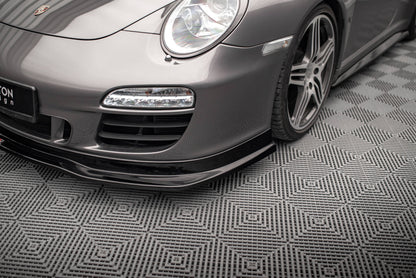 Front splitter v.1 porsche 911 carrera gts 997 facelift