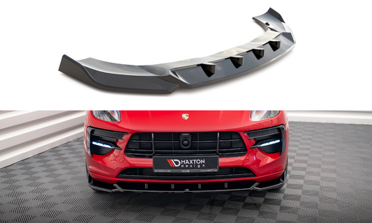 Front splitter v.1 porsche macan gts / sport design mk1 facelift