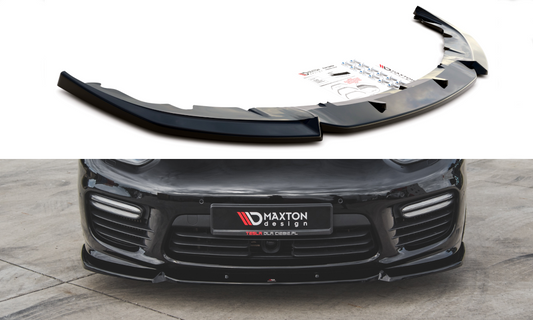 Front splitter v.1 porsche panamera turbo 970 facelift