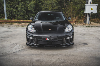 Front splitter v.1 porsche panamera turbo 970 facelift