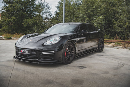 Front splitter v.1 porsche panamera turbo 970 facelift