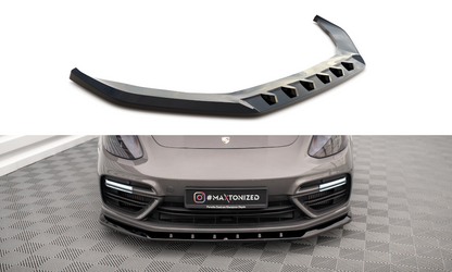 Front splitter v.1 porsche panamera turbo s e-hybrid