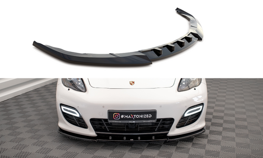 Front splitter v.1 porsche panamera turbo sport design package 970