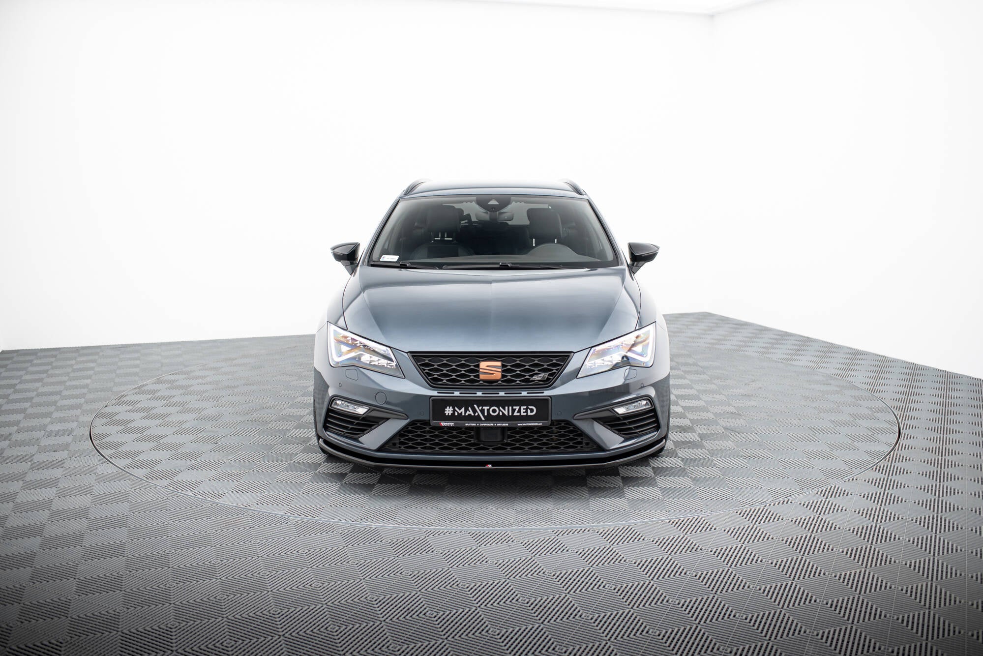Front splitter v.1 seat leon cupra / fr mk3 fl