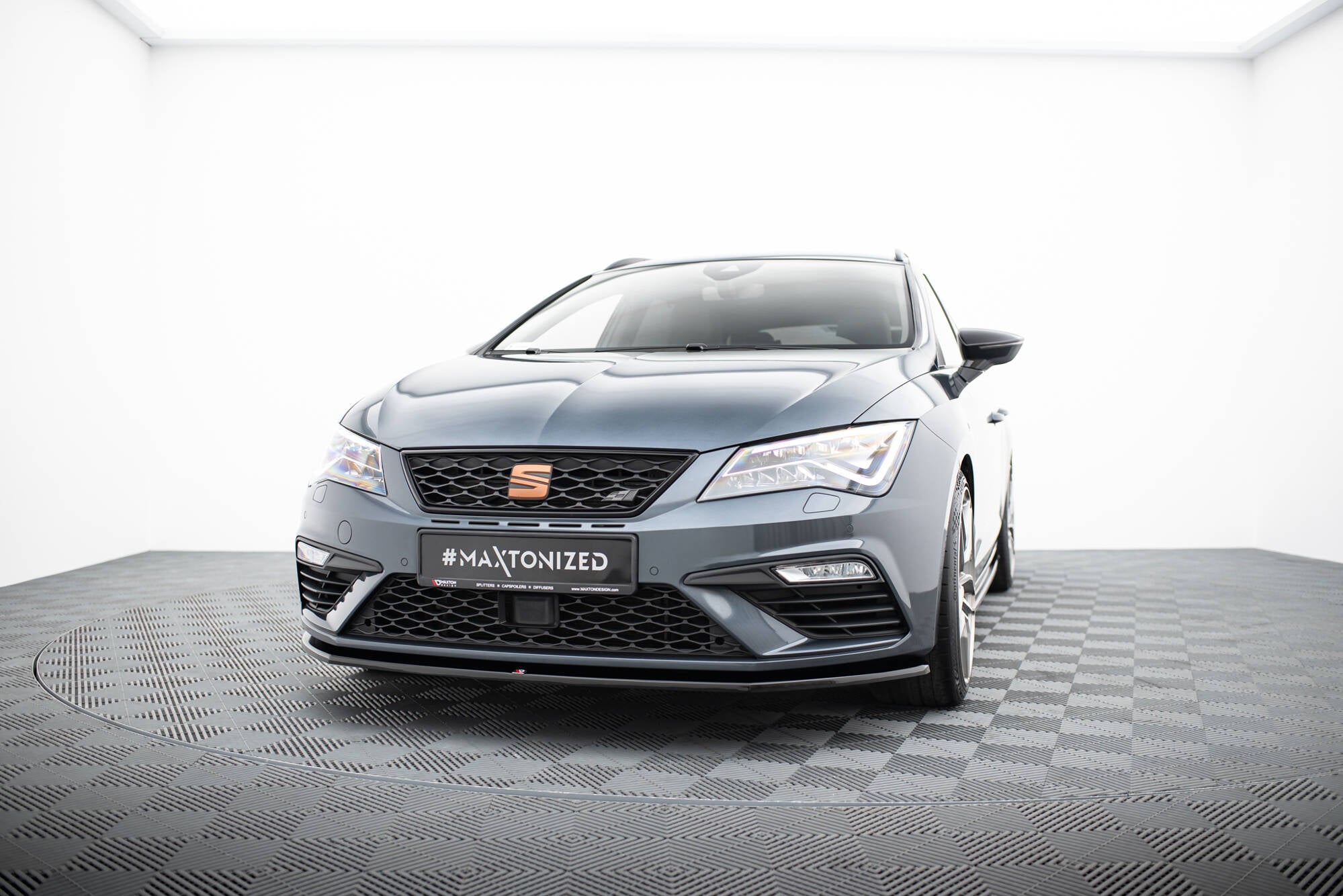 Front splitter v.1 seat leon cupra / fr mk3 fl