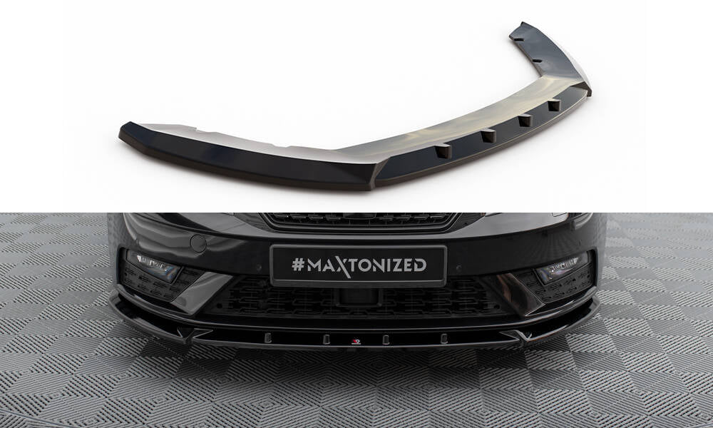 Front splitter v.1 seat leon mk3 facelift