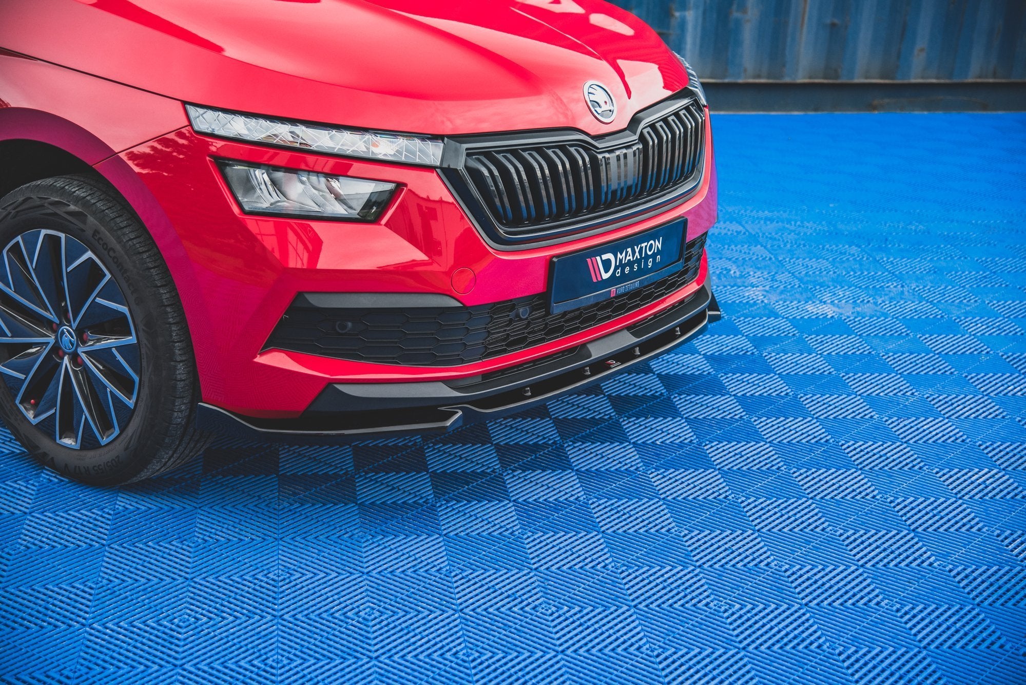 Front splitter v.1 skoda kamiq mk1