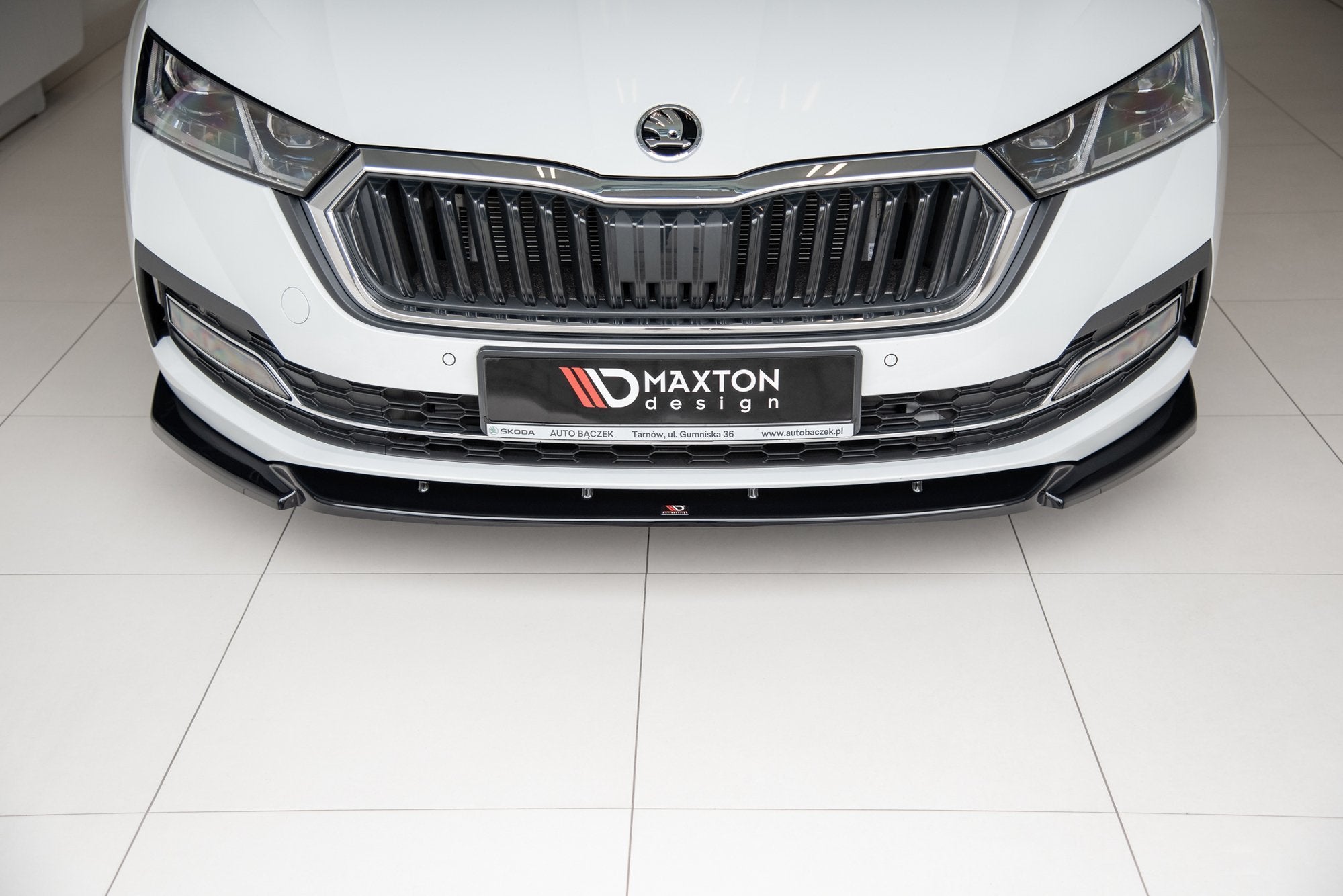 Front splitter v.1 skoda octavia mk4