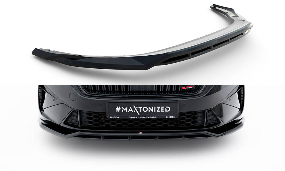 Front splitter v.1 skoda octavia rs liftback / combi mk4 facelift