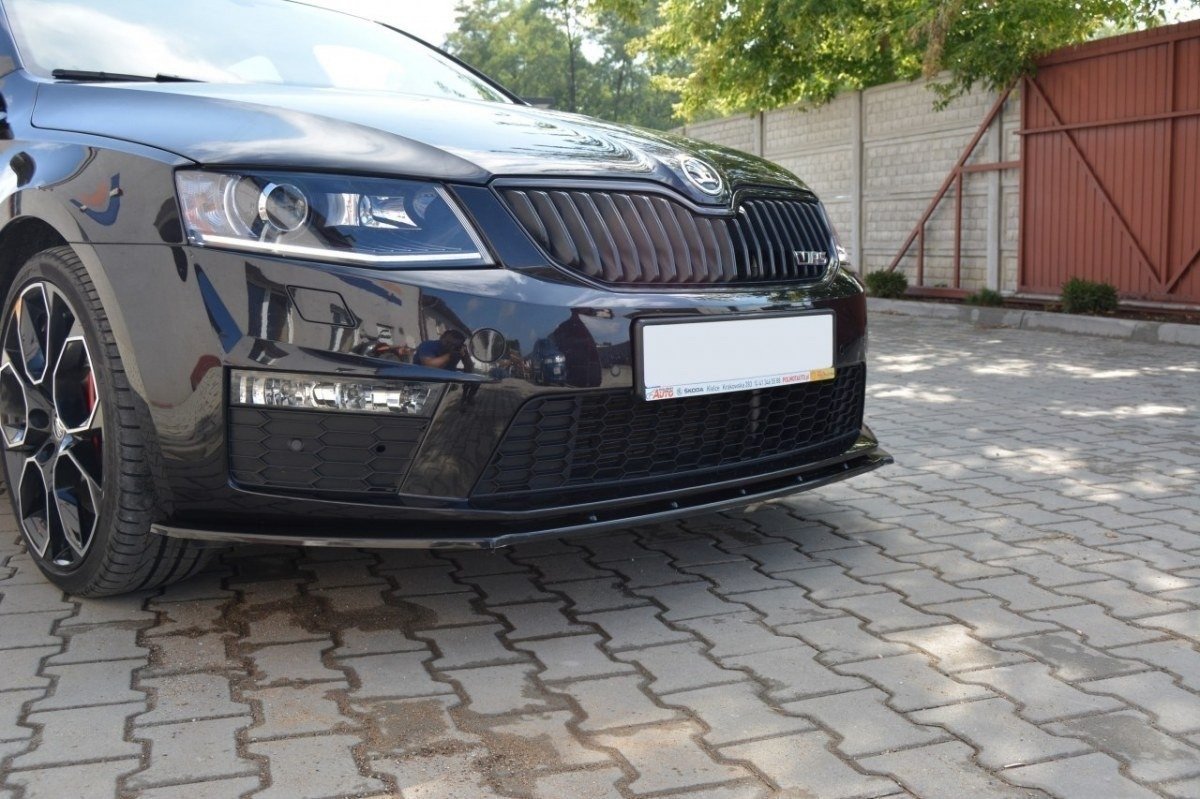 Front splitter v.1 skoda octavia rs mk3