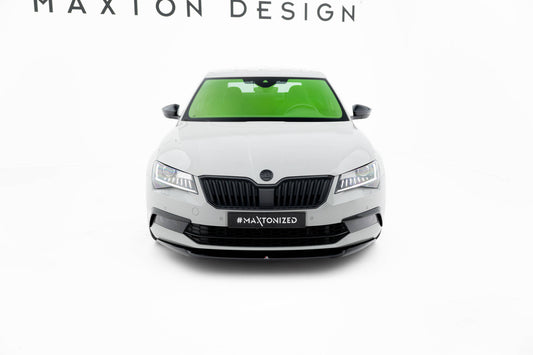 Front splitter v.1 skoda superb liftback / combi mk3