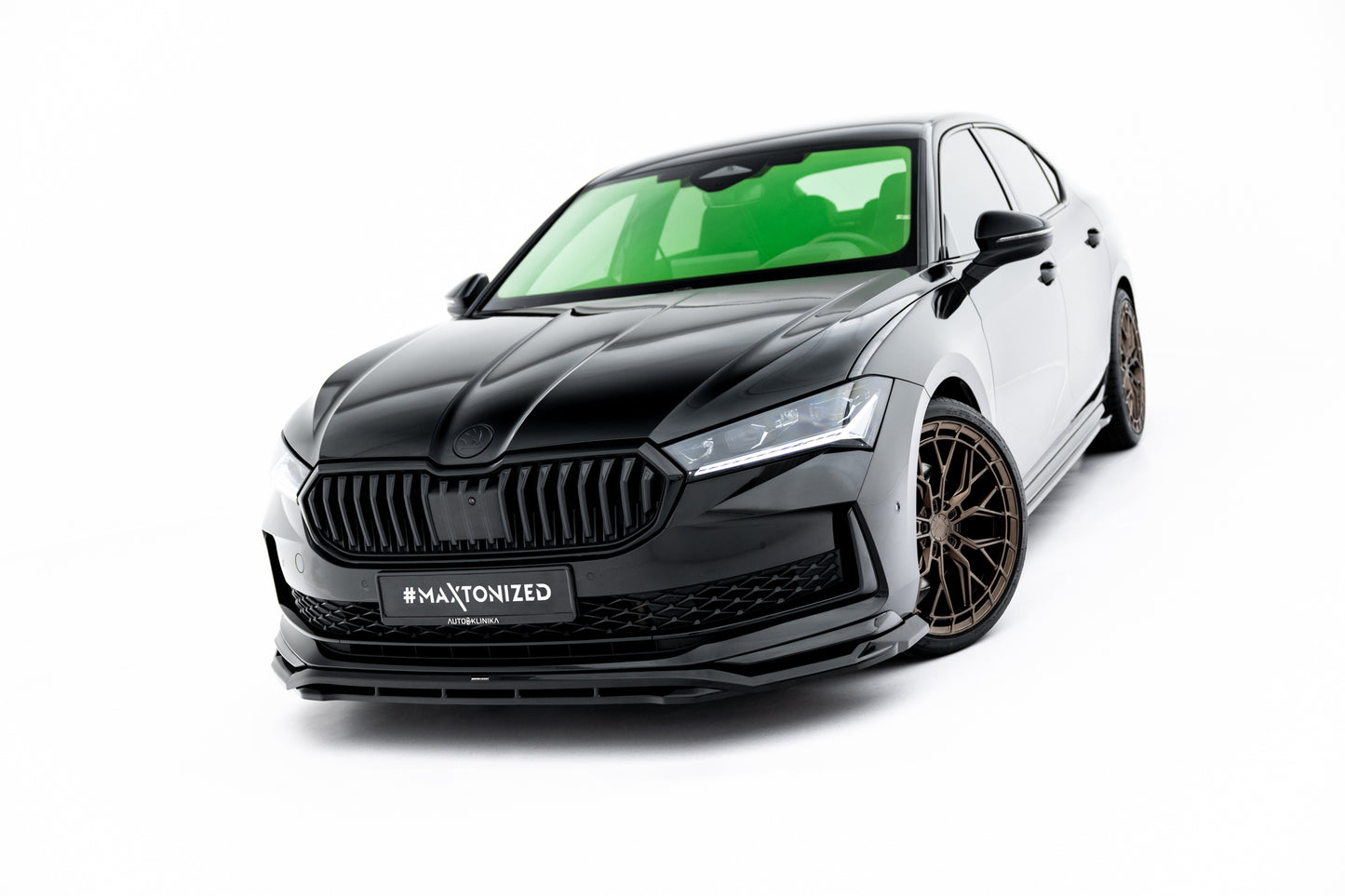 Front splitter v.1 skoda superb sportline mk4