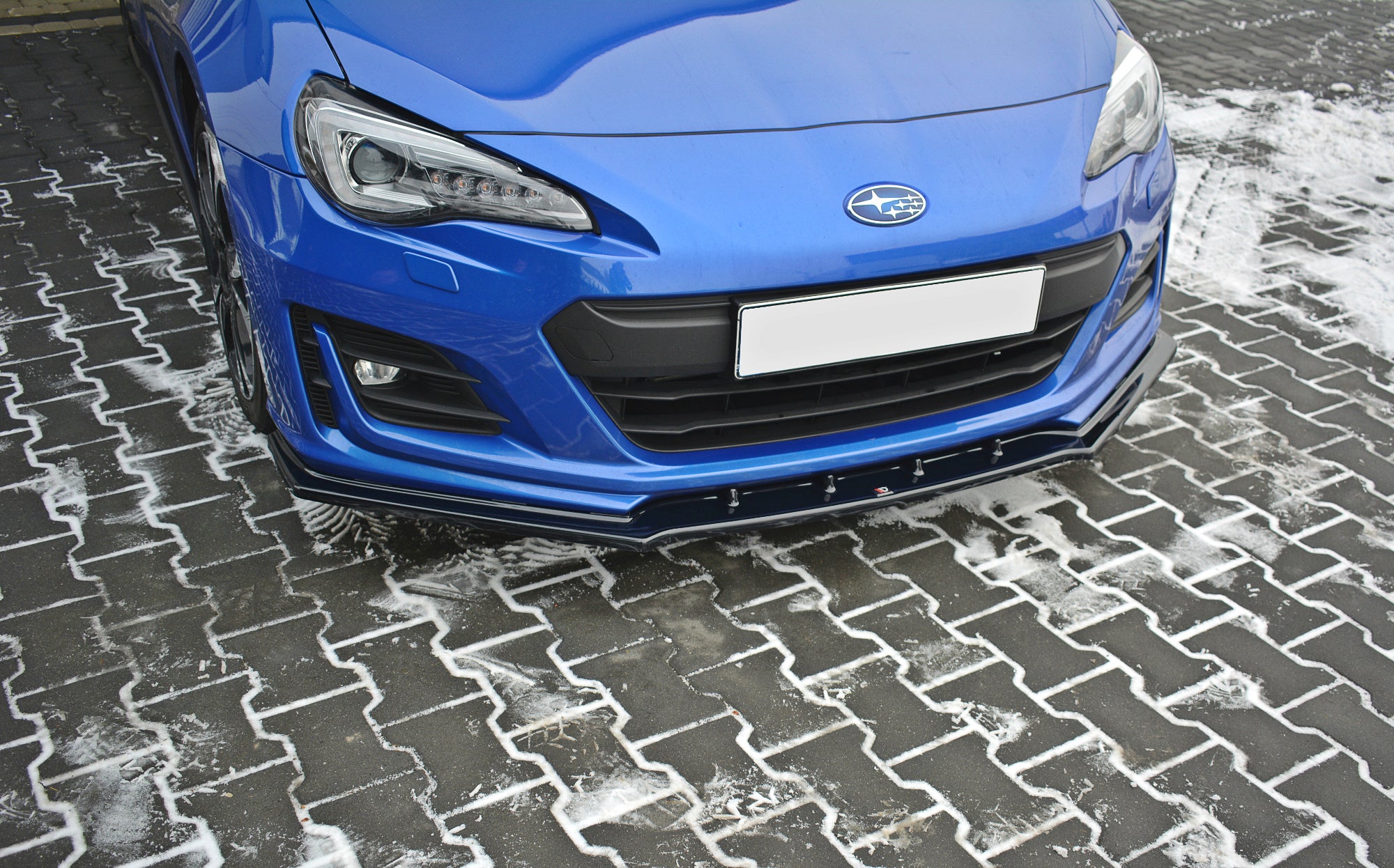 Front splitter v.1 subaru brz mk1 facelift