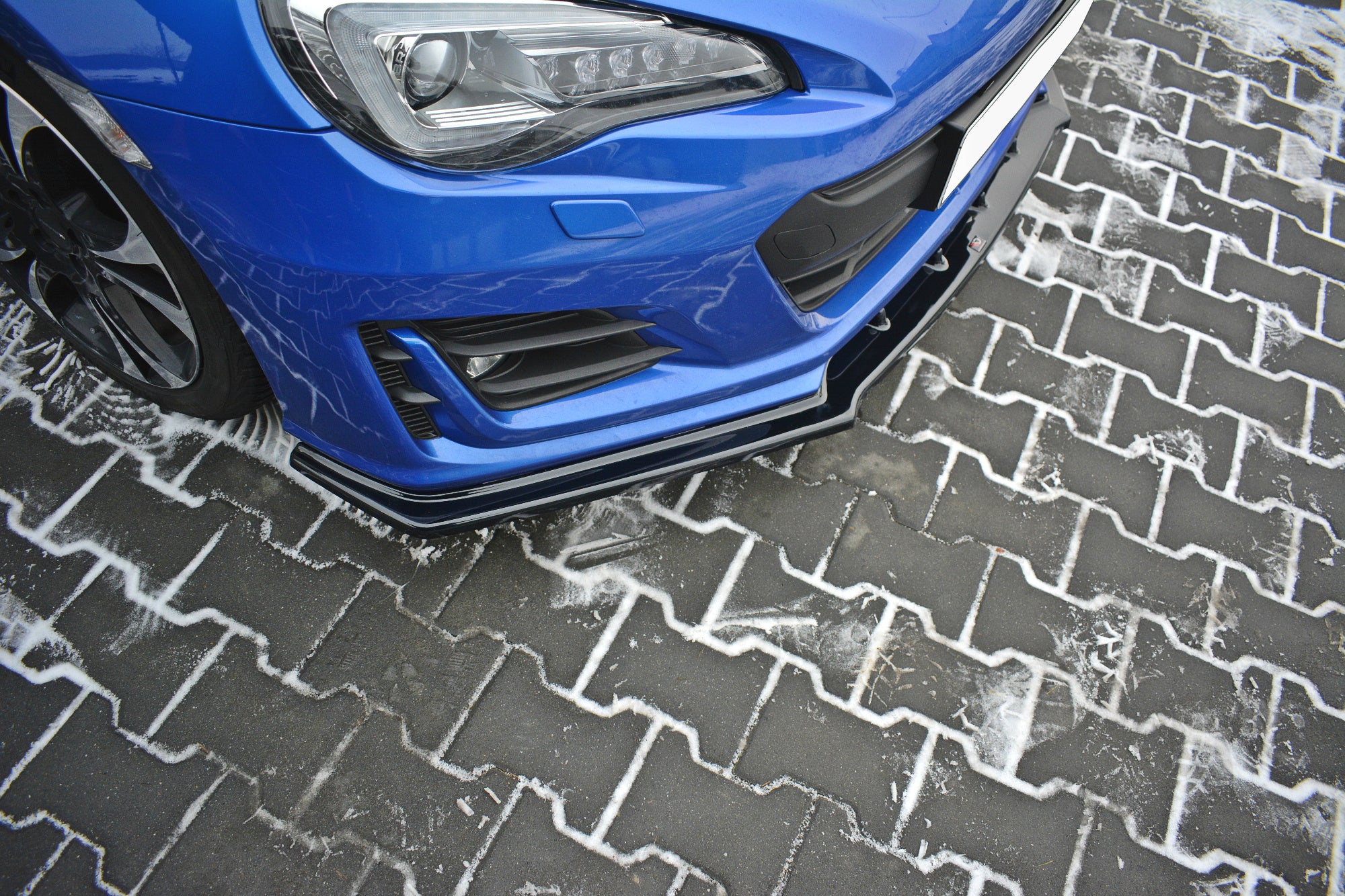 Front splitter v.1 subaru brz mk1 facelift